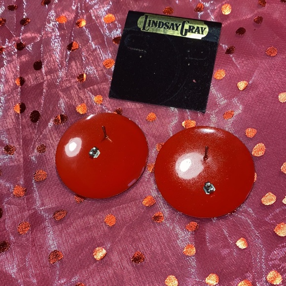 LINDSAY CRAY vintage earrings - Picture 4 of 4